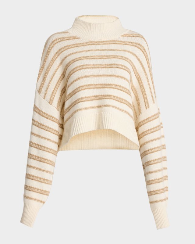 Wells Cropped Cashmere Pullov
